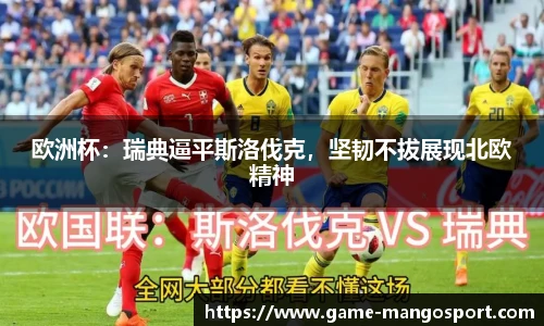 欧洲杯：瑞典逼平斯洛伐克，坚韧不拔展现北欧精神